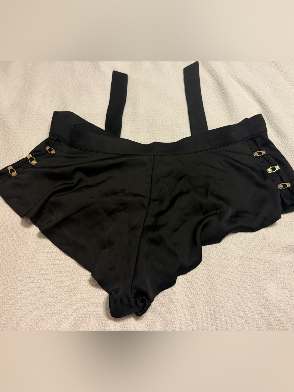Honey Birdette Melissa Black Shorts Large - Picture 2 of 7